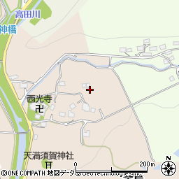 兵庫県赤穂郡上郡町釜島643周辺の地図