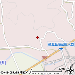 広島県庄原市上原町1272-3周辺の地図
