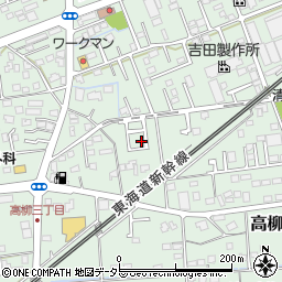 静岡県藤枝市高柳1939-9周辺の地図