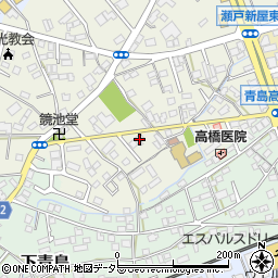 静岡県藤枝市瀬戸新屋53-1周辺の地図