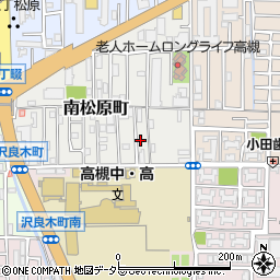 大阪府高槻市南松原町9-16周辺の地図