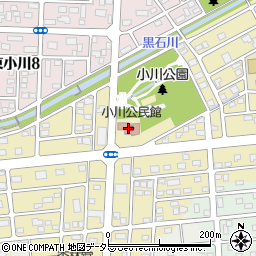 焼津市小川公民館周辺の地図