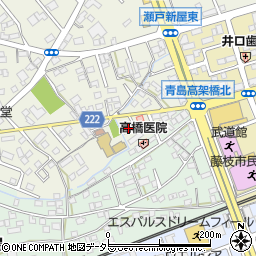 静岡県藤枝市瀬戸新屋137周辺の地図