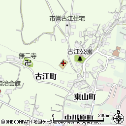 池田市役所地域子育て支援センター　古江周辺の地図