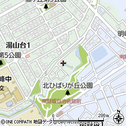 兵庫県川西市湯山台1丁目114周辺の地図
