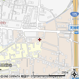 兵庫県小野市天神町1183-56周辺の地図