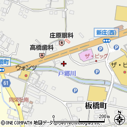 広島県庄原市板橋町172周辺の地図