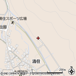 兵庫県姫路市飾東町清住周辺の地図