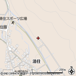 兵庫県姫路市飾東町（清住）周辺の地図