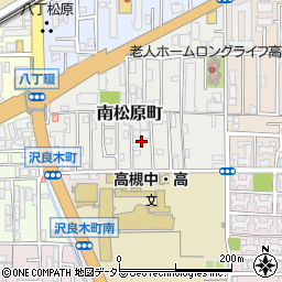 大阪府高槻市南松原町7周辺の地図
