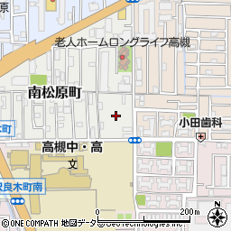 大阪府高槻市南松原町10周辺の地図