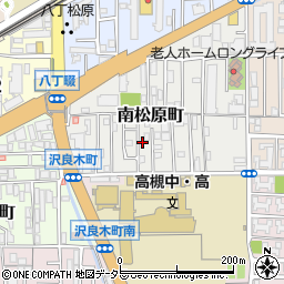 大阪府高槻市南松原町6-18周辺の地図