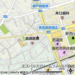 静岡県藤枝市瀬戸新屋141周辺の地図