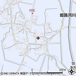 兵庫県小野市阿形町652周辺の地図