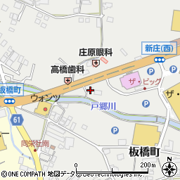 広島県庄原市板橋町168周辺の地図