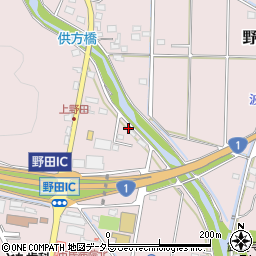 静岡県島田市野田1051周辺の地図
