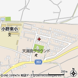 兵庫県小野市天神町1192-15周辺の地図