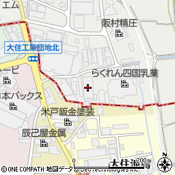 恩地食品京都工場周辺の地図