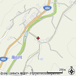 岡山県加賀郡吉備中央町湯山650-1周辺の地図