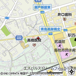 静岡県藤枝市瀬戸新屋144-3周辺の地図