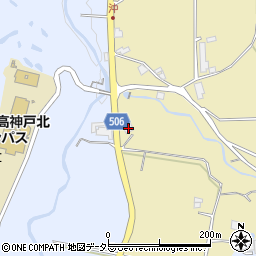 兵庫県三木市吉川町豊岡1133周辺の地図