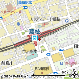 京昌園 藤枝駅南口店周辺の地図