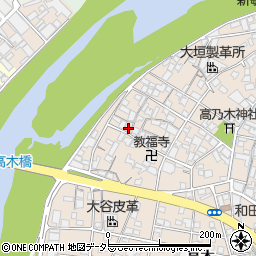 兵庫県姫路市花田町高木457周辺の地図