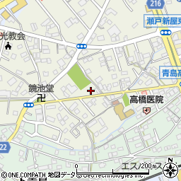 静岡県藤枝市瀬戸新屋37-10周辺の地図