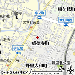兵庫県姫路市威徳寺町20周辺の地図