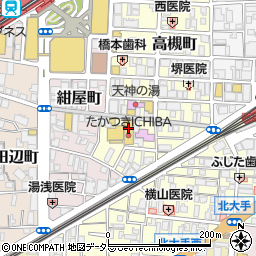 松屋豆腐店周辺の地図