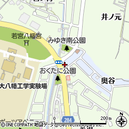 京都府八幡市戸津奥谷52周辺の地図