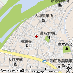 兵庫県姫路市花田町高木493周辺の地図