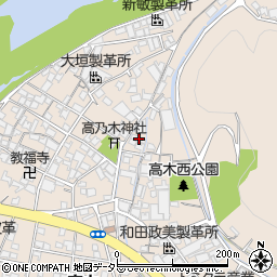 兵庫県姫路市花田町高木150周辺の地図