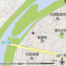兵庫県姫路市花田町高木454周辺の地図