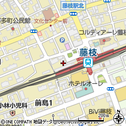 とろり天使のわらびもち藤枝駅前店周辺の地図