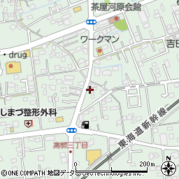 静岡県藤枝市高柳2040-5周辺の地図