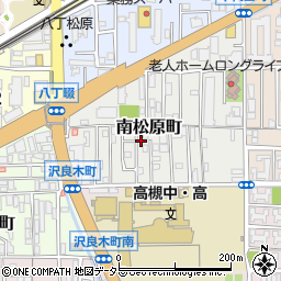 大阪府高槻市南松原町6-21周辺の地図
