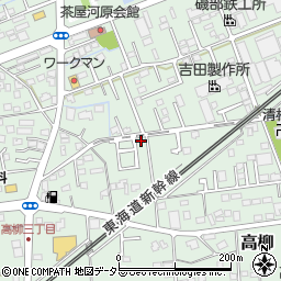 静岡県藤枝市高柳1941-6周辺の地図