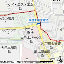 京都府京田辺市大住西北向周辺の地図