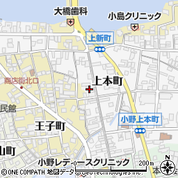 兵庫県小野市上本町67周辺の地図