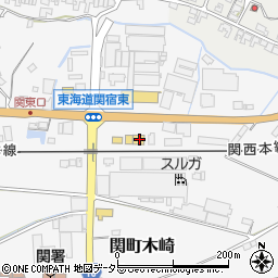 三重県亀山市関町木崎1794-2周辺の地図