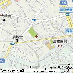 静岡県藤枝市瀬戸新屋37-2周辺の地図