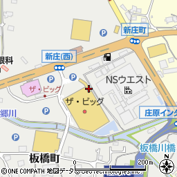 広島県庄原市板橋町155周辺の地図