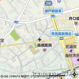 静岡県藤枝市瀬戸新屋135周辺の地図
