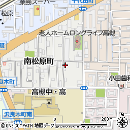 大阪府高槻市南松原町10-2周辺の地図