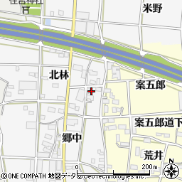 愛知県豊川市六角町北林53周辺の地図