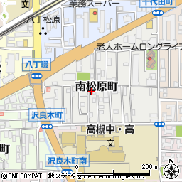 大阪府高槻市南松原町6-22周辺の地図