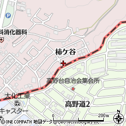 京都府八幡市八幡柿ケ谷85周辺の地図