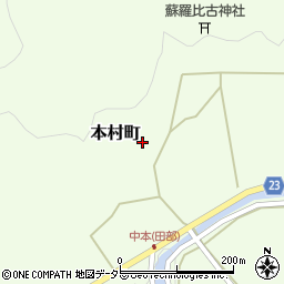 広島県庄原市本村町1284周辺の地図