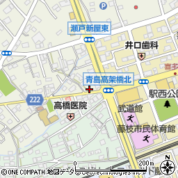 静岡県藤枝市瀬戸新屋147-5周辺の地図